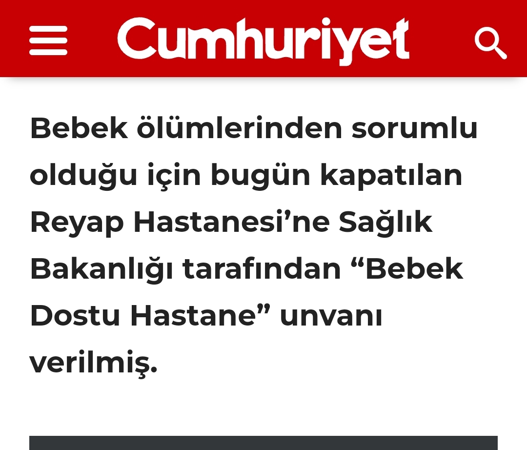 Bebekleri Öldüren Hastanelerden Birine ‘Bebek Dostu’ Unvanı Verilmiş!